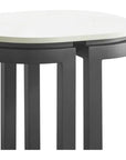 Sunset West Malibu Aluminum Framed Outdoor End Table