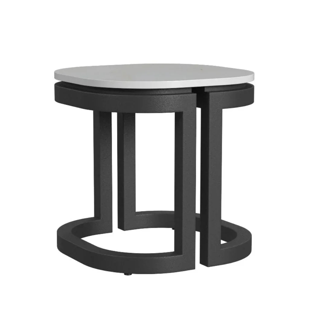 Sunset West Malibu Aluminum Framed Outdoor End Table