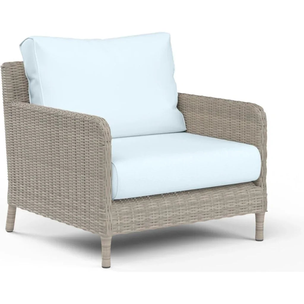 Sunset West Manhattan Sunbrella Outdoor Club Chair