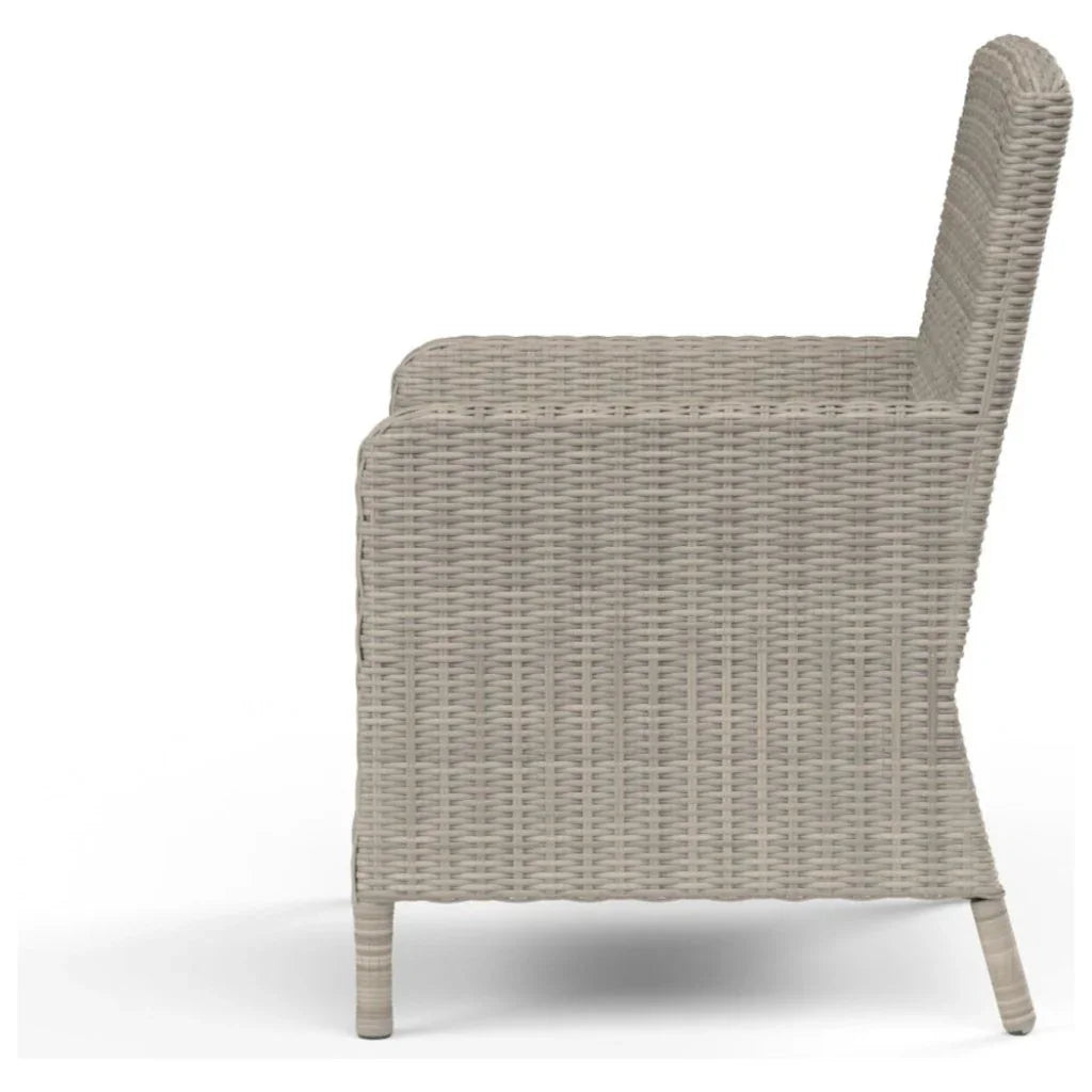 Sunset West Manhattan Sunbrella Outdoor Dining Chair 2PC
