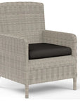 Sunset West Manhattan Sunbrella Outdoor Dining Chair 2PC