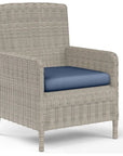 Sunset West Manhattan Sunbrella Outdoor Dining Chair 2PC