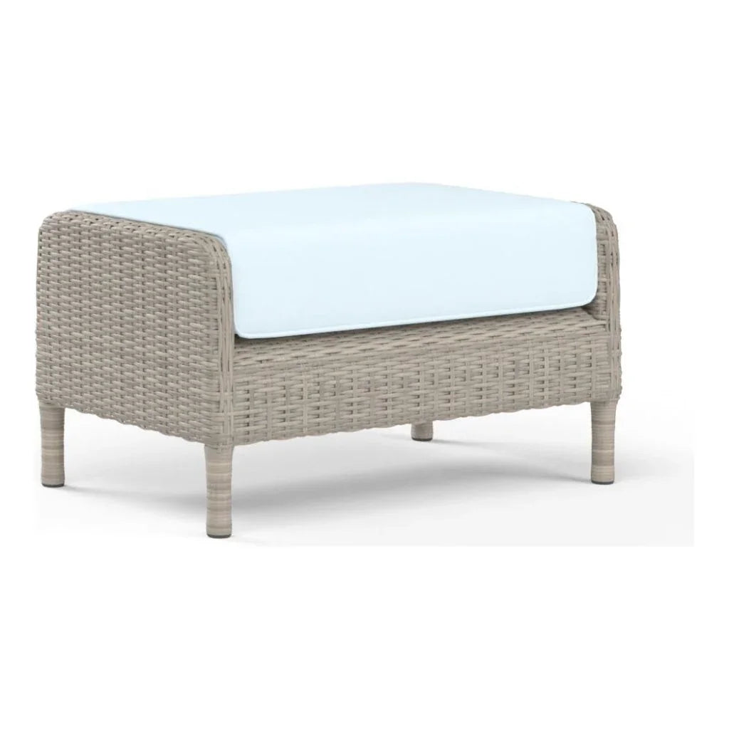 Sunset West Manhattan Sunbrella Outdoor Ottoman
