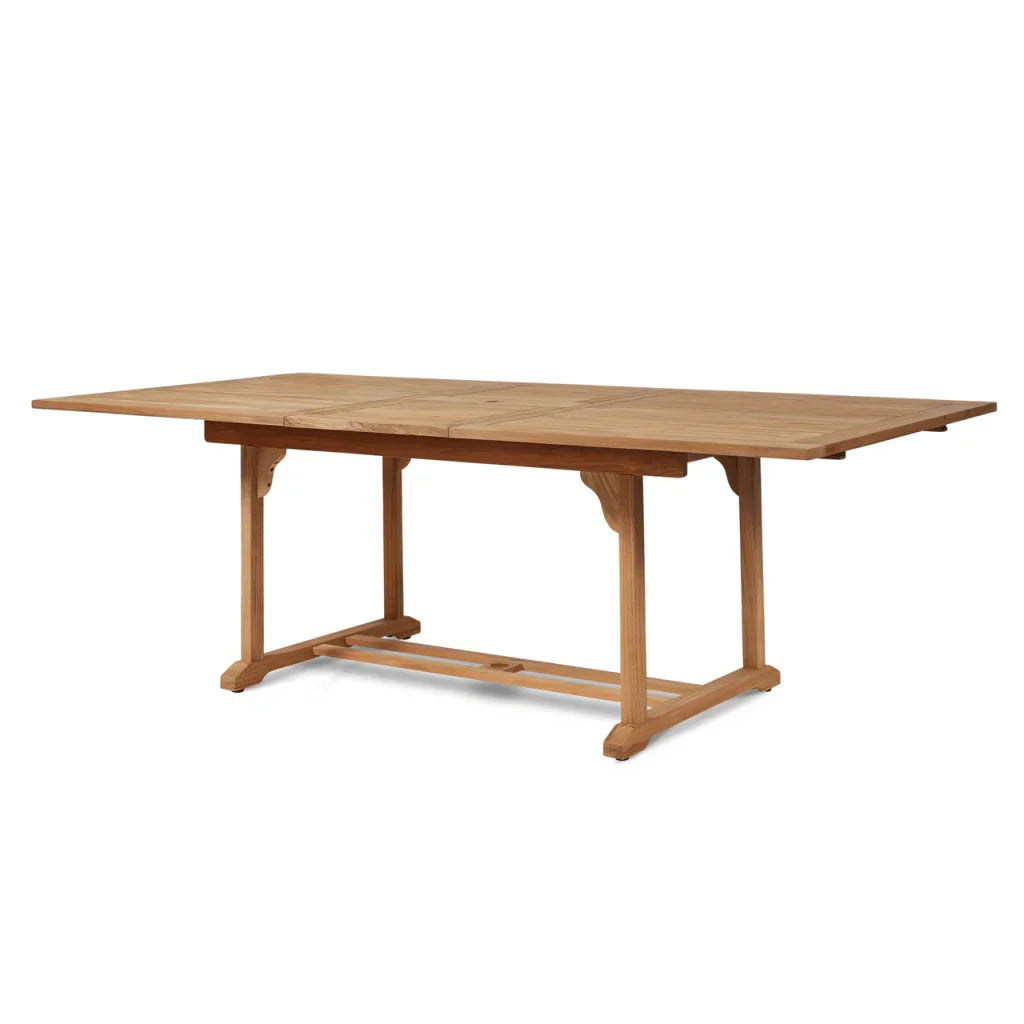 HiTeak Manorhouse Teak Patio Family Dining Set 9PC