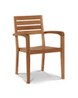 HiTeak Manorhouse Teak Patio Family Dining Set 9PC