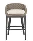 Marbella Weather-Resistant Outdoor Bar Stool-Outdoor Bar Stools-Sunset West-LOOMLAN