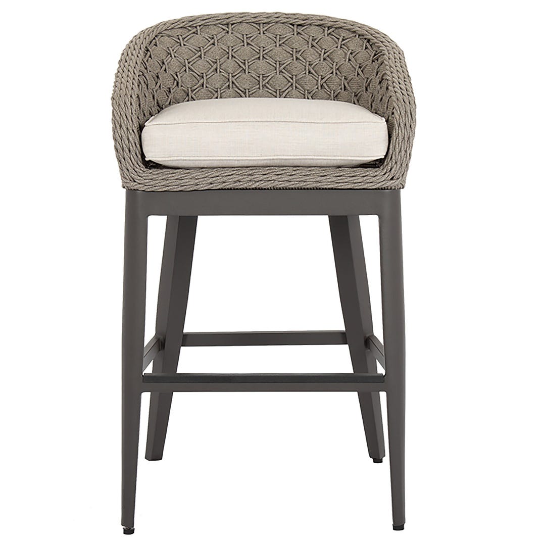 Sunset West Marbella Weather-Resistant Outdoor Bar Stool