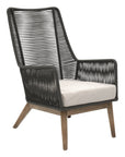 Marco Polo Lounge Chair - Grey Outdoor Lounge Chair