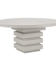 Meditation Round Dining Table - Round Outdoor Dining Table