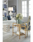 Chelsea House Merideth White Glaze Ceramic Outdoor Garden Stool