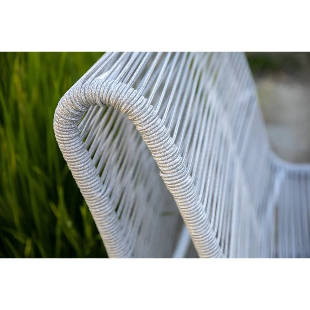 Sunset West Miami Aluminum Armless Outdoor Club Chair