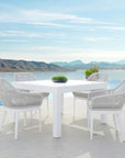 Sunset West Miami Sunbrella Outdoor Dining Chair 2PC