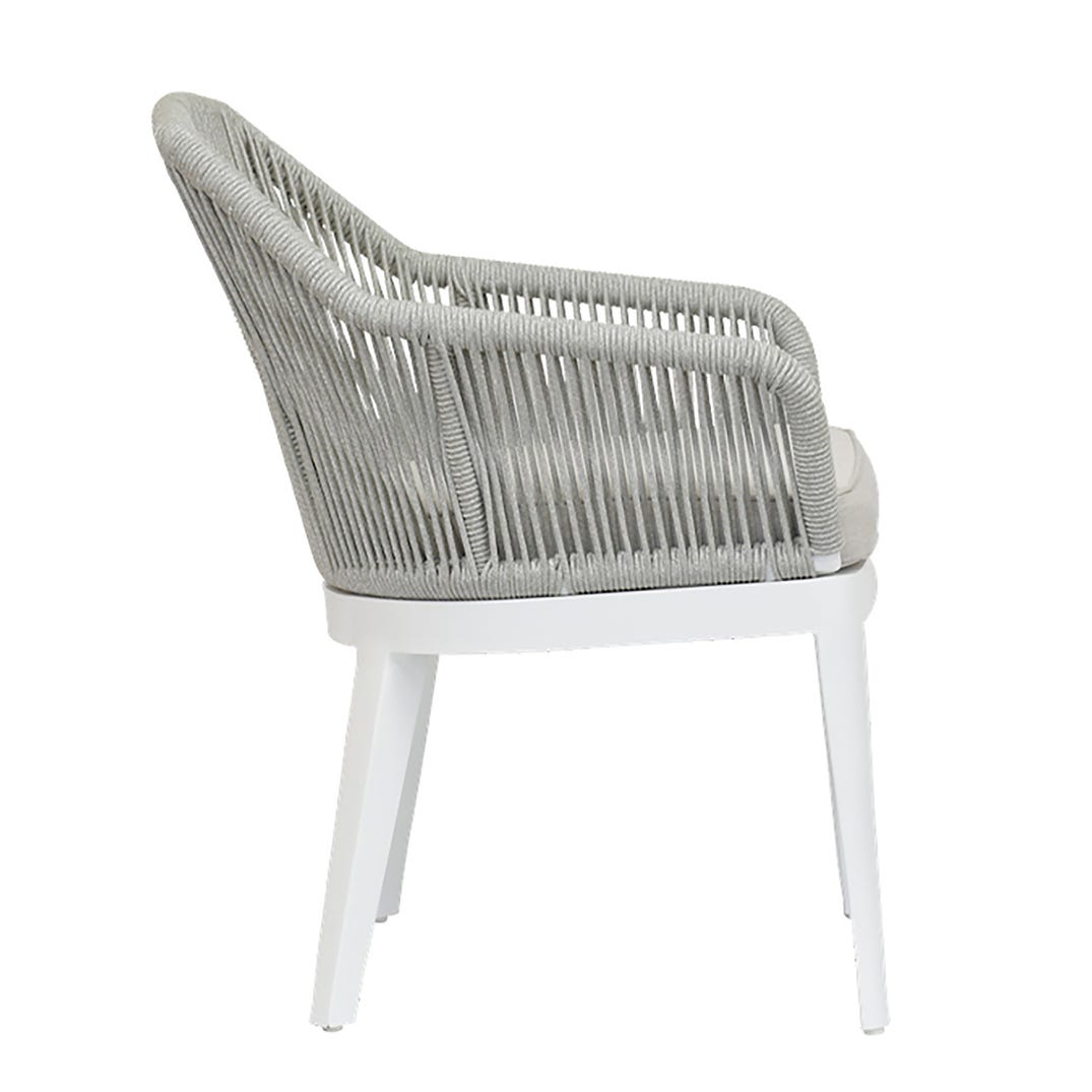 Sunset West Miami Sunbrella Outdoor Dining Chair 2PC