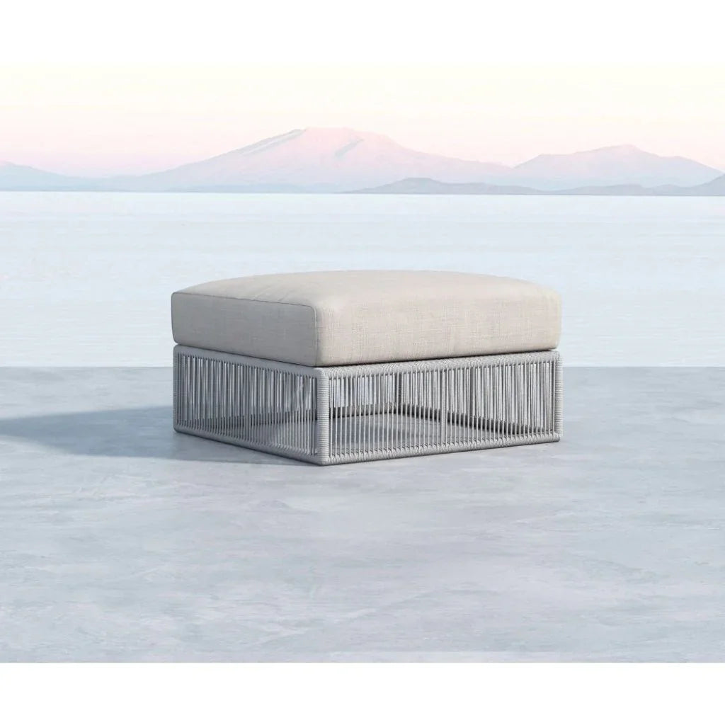 Sunset West Miami Sunbrella Plush Outdoor Ottoman