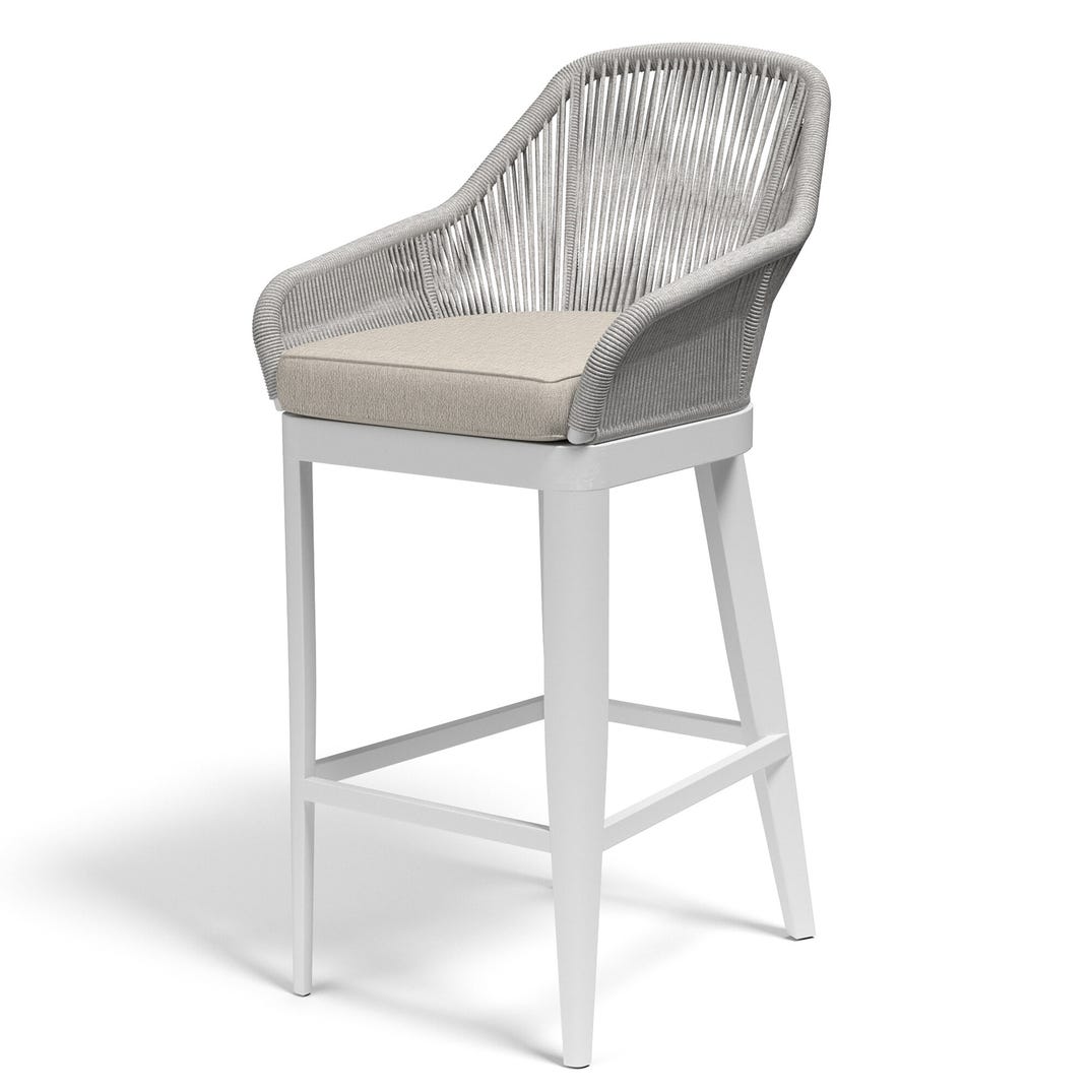 Sunset West Miami Sunbrella Weatherproof Outdoor Bar Stool