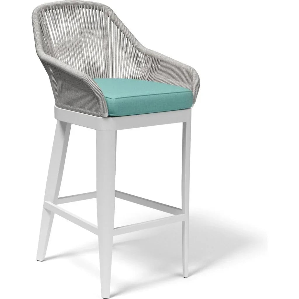Sunset West Miami Sunbrella Weatherproof Outdoor Bar Stool