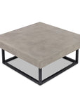 Miami Fiber Reinforced Concrete Square Coffee Table