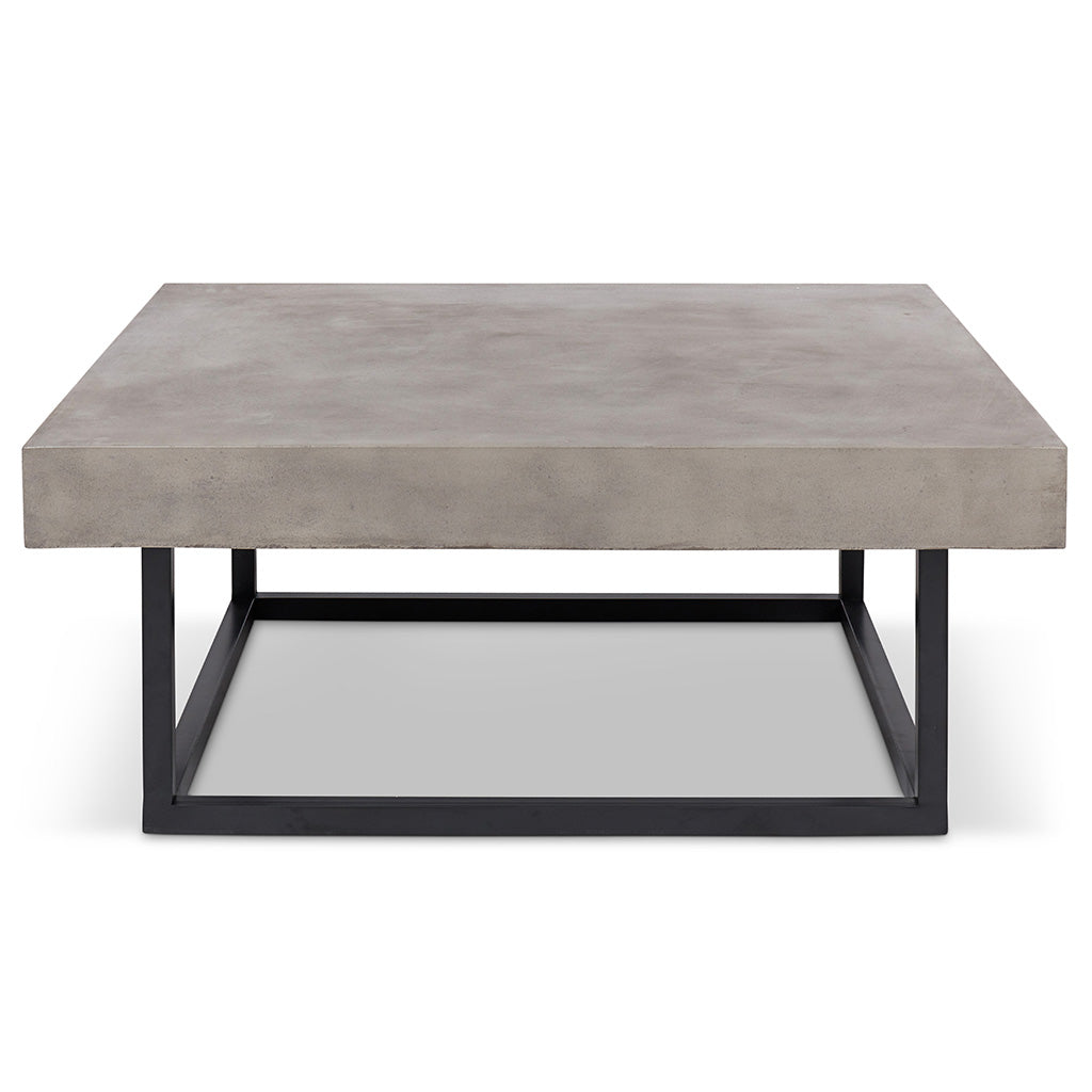 Miami Fiber Reinforced Concrete Square Coffee Table