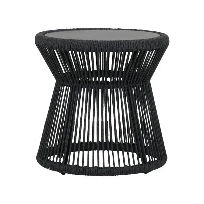 Sunset West Milano Aluminum Modern Outdoor End Table