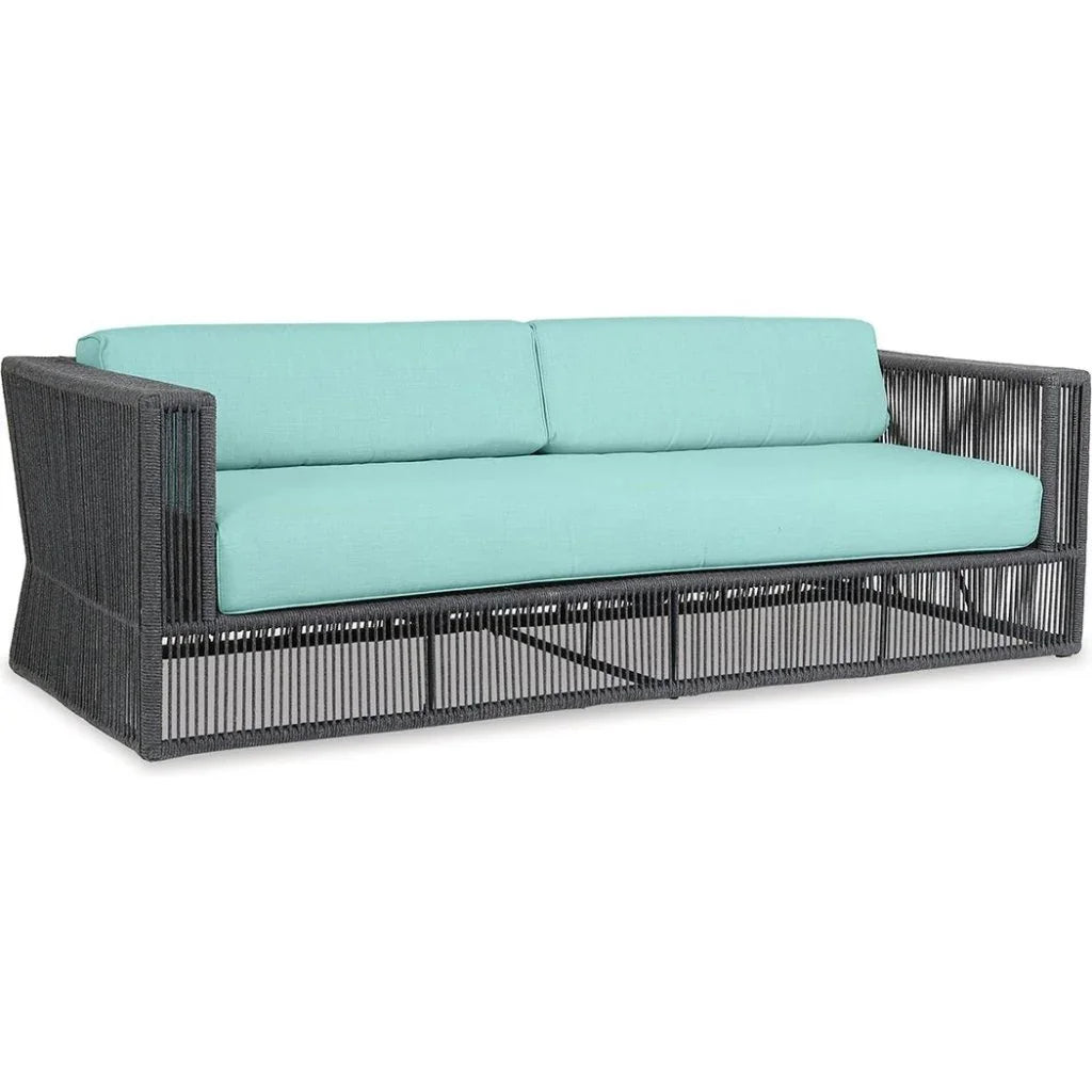 Sunset West Milano Sunbrella Modern Comfort Outdoor Couch