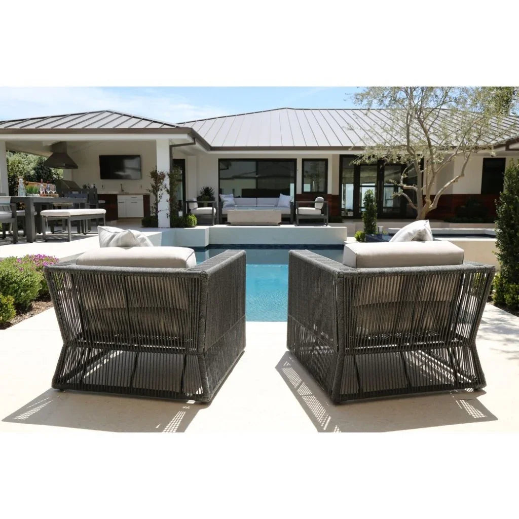 Sunset West Milano Sunbrella Outdoor Club Chair