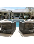 Sunset West Milano Sunbrella Outdoor Club Chair