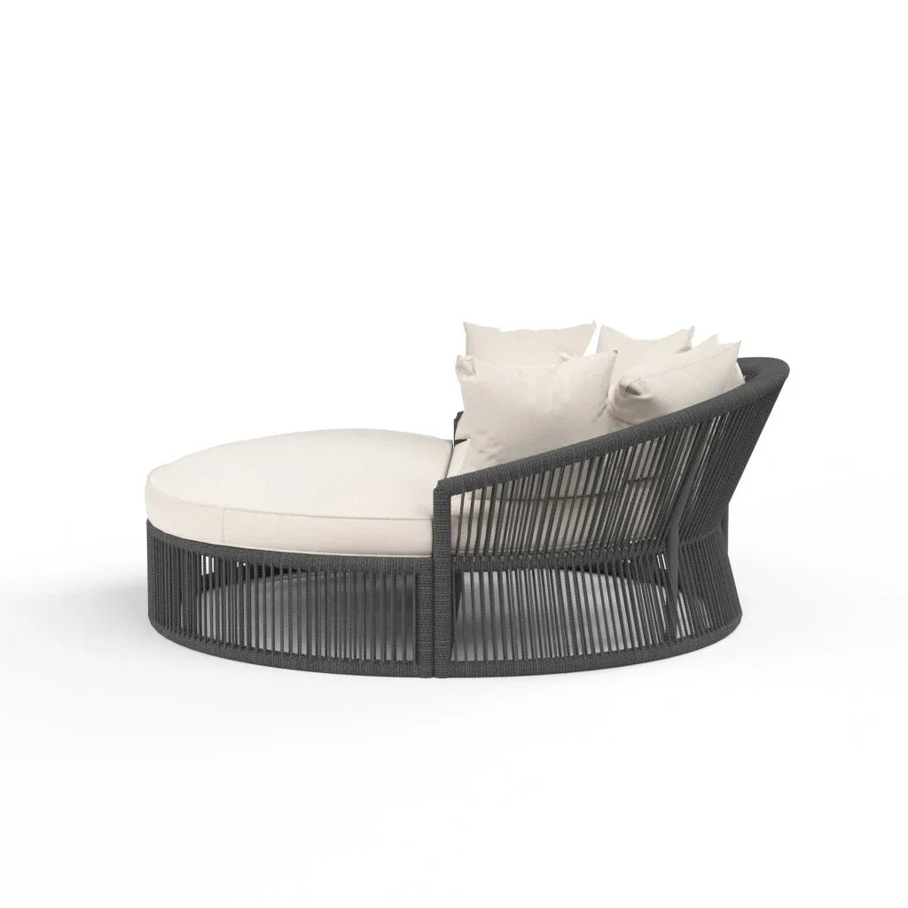 Milano Sunbrella Outdoor Daybed-Outdoor Daybeds-Sunset West-LOOMLAN