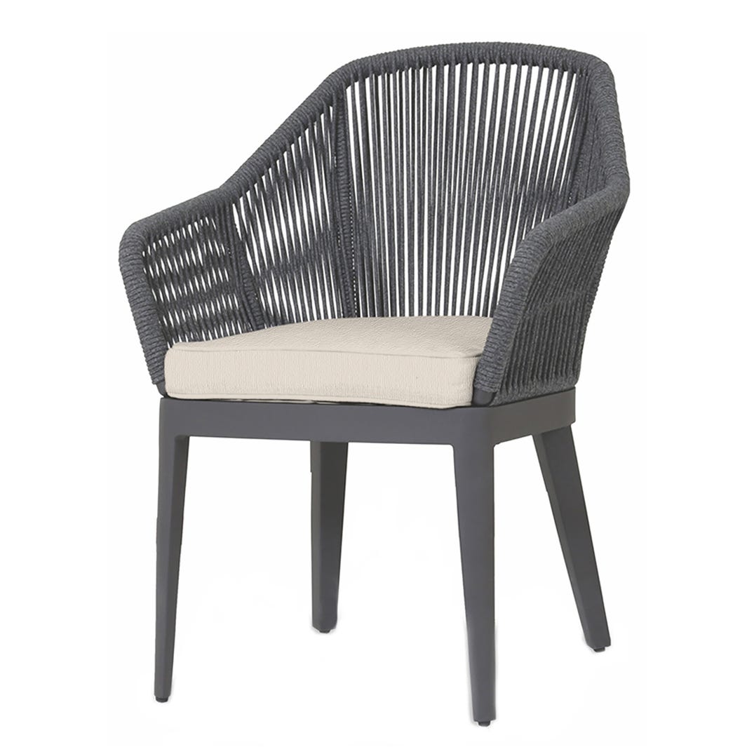 Sunset West Milano Sunbrella Outdoor Dining Chair 2PC