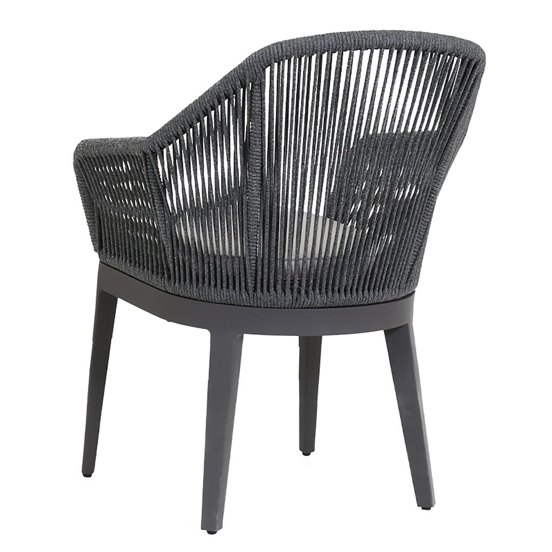 Sunset West Milano Sunbrella Outdoor Dining Chair 2PC