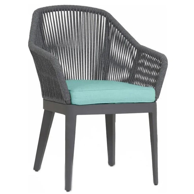 Sunset West Milano Sunbrella Outdoor Dining Chair 2PC