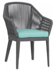 Sunset West Milano Sunbrella Outdoor Dining Chair 2PC