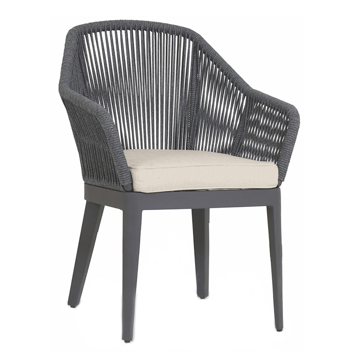 Sunset West Milano Sunbrella Outdoor Dining Chair 2PC