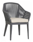 Sunset West Milano Sunbrella Outdoor Dining Chair 2PC