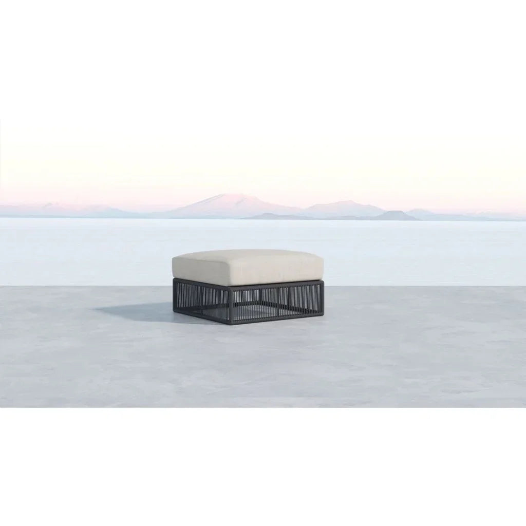 Sunset West Milano Sunbrella Rectangular Outdoor Ottoman