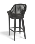 Milano Weatherproof Outdoor Bar Stool-Outdoor Bar Stools-Sunset West-LOOMLAN