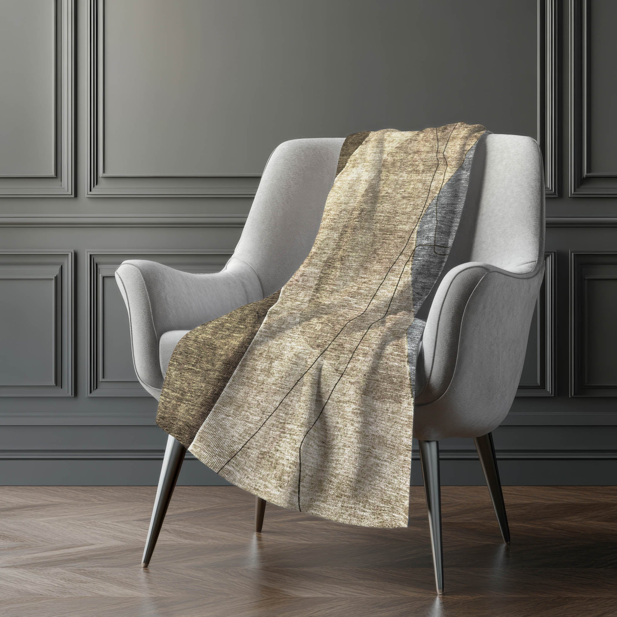Addison Rugs Modern Brown Washable Indoor-Outdoor Rug