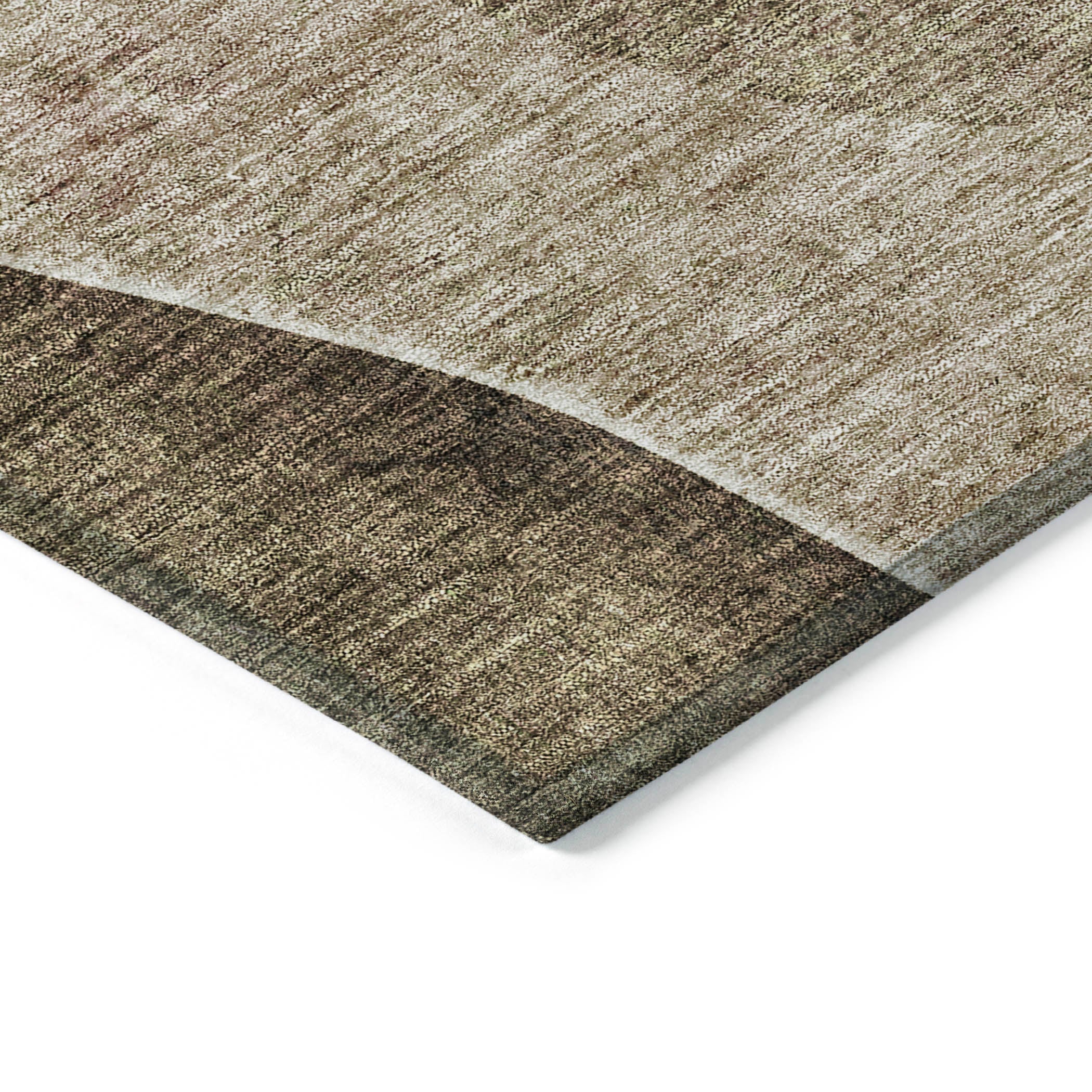 Addison Rugs Modern Brown Washable Indoor-Outdoor Rug