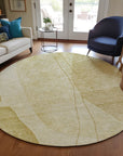 Addison Rugs Modern Gold Washable Indoor-Outdoor Rug