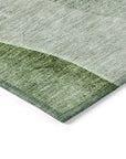 Addison Rugs Modern Green Washable Indoor-Outdoor Rug