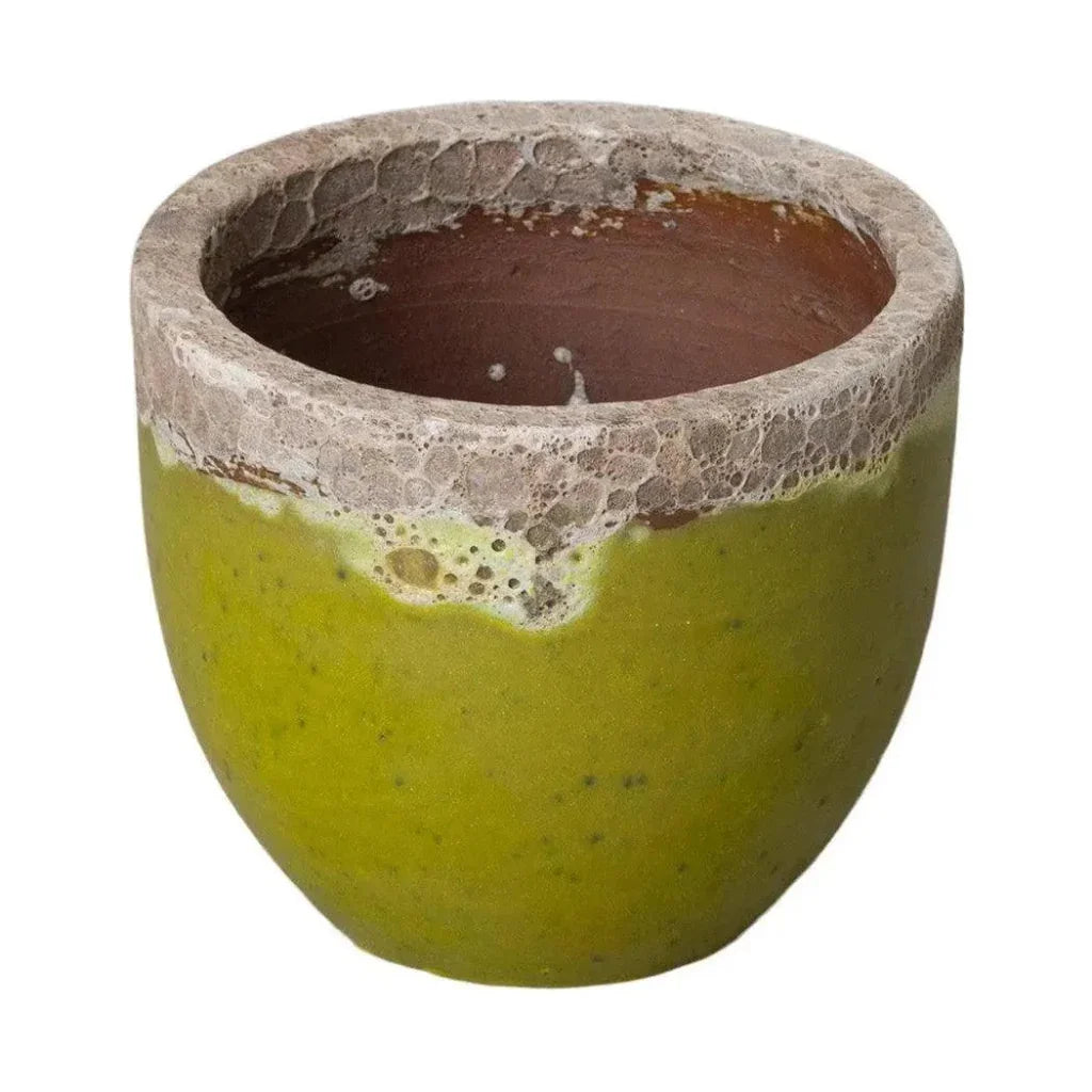 Emissary Modern Round Ceramic Planter