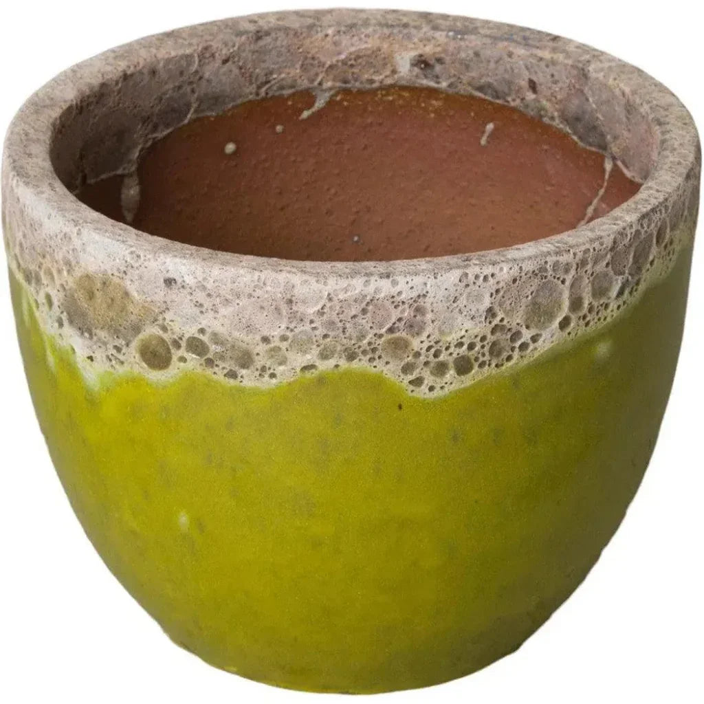 Emissary Modern Round Ceramic Planter