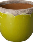 Emissary Modern Round Ceramic Planter
