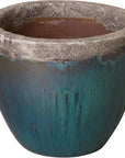 Emissary Modern Round Ceramic Planter