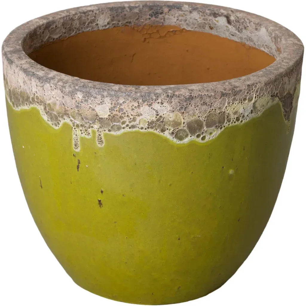 Emissary Modern Round Ceramic Planter