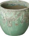 Emissary Modern Round Ceramic Planter