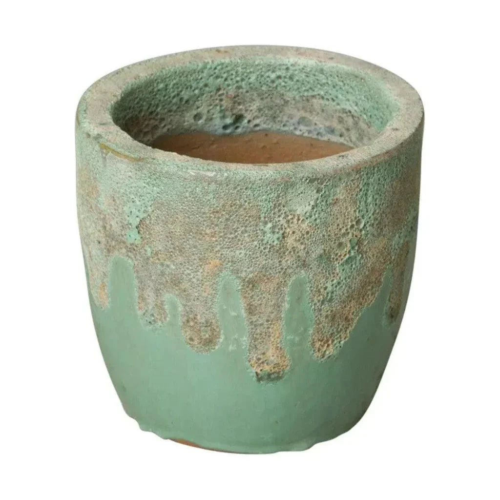 Emissary Modern Round Ceramic Planter