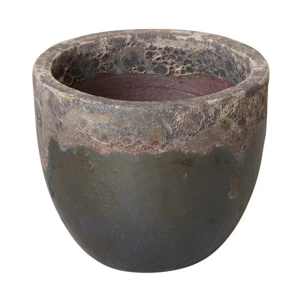 Emissary Modern Round Ceramic Planter
