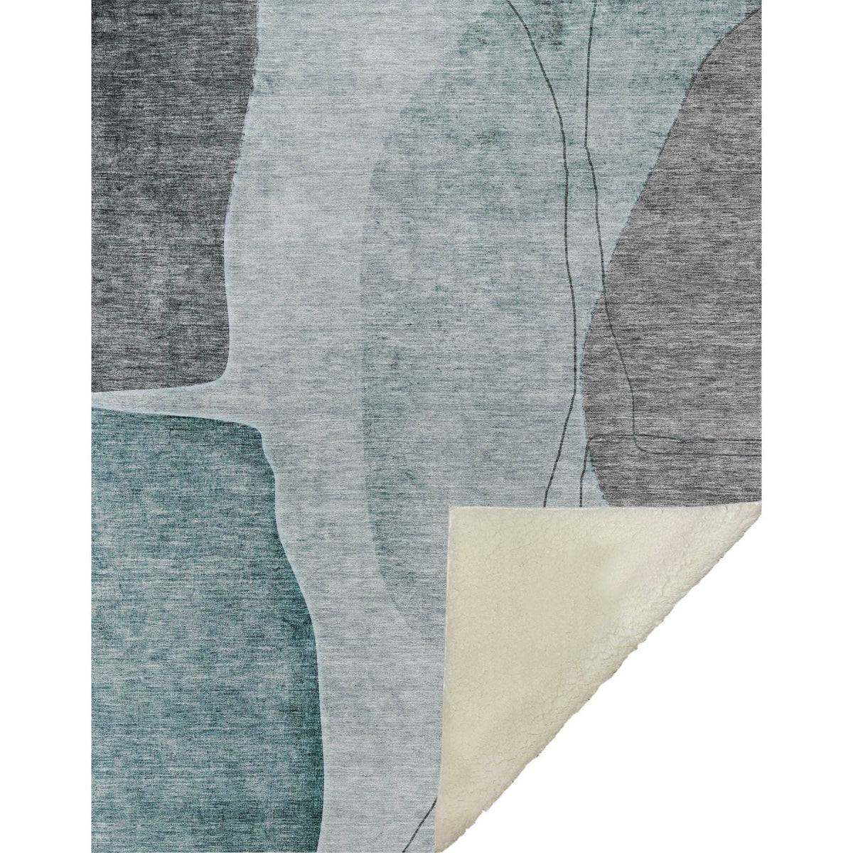 Addison Rugs Modern Teal Washable Indoor-Outdoor Rug
