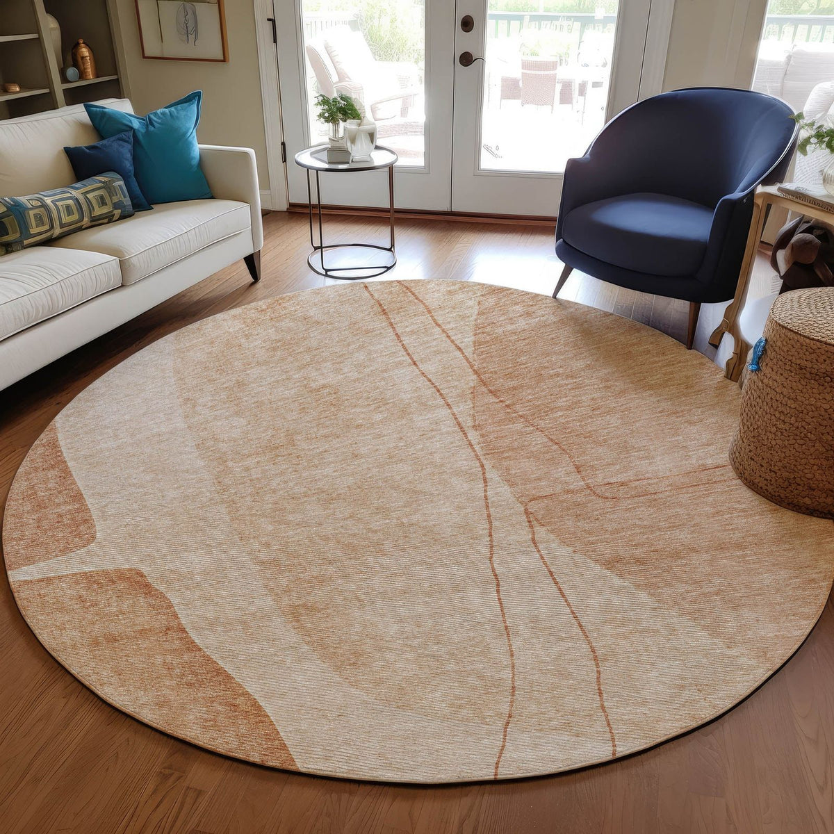 Addison Rugs Modern Terracotta Washable Indoor-Outdoor Rug