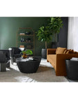 SUNPAN Mojave End Table by Sunpan Concrete Black
